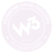 Winner, W3 Awards, Silver, 2019